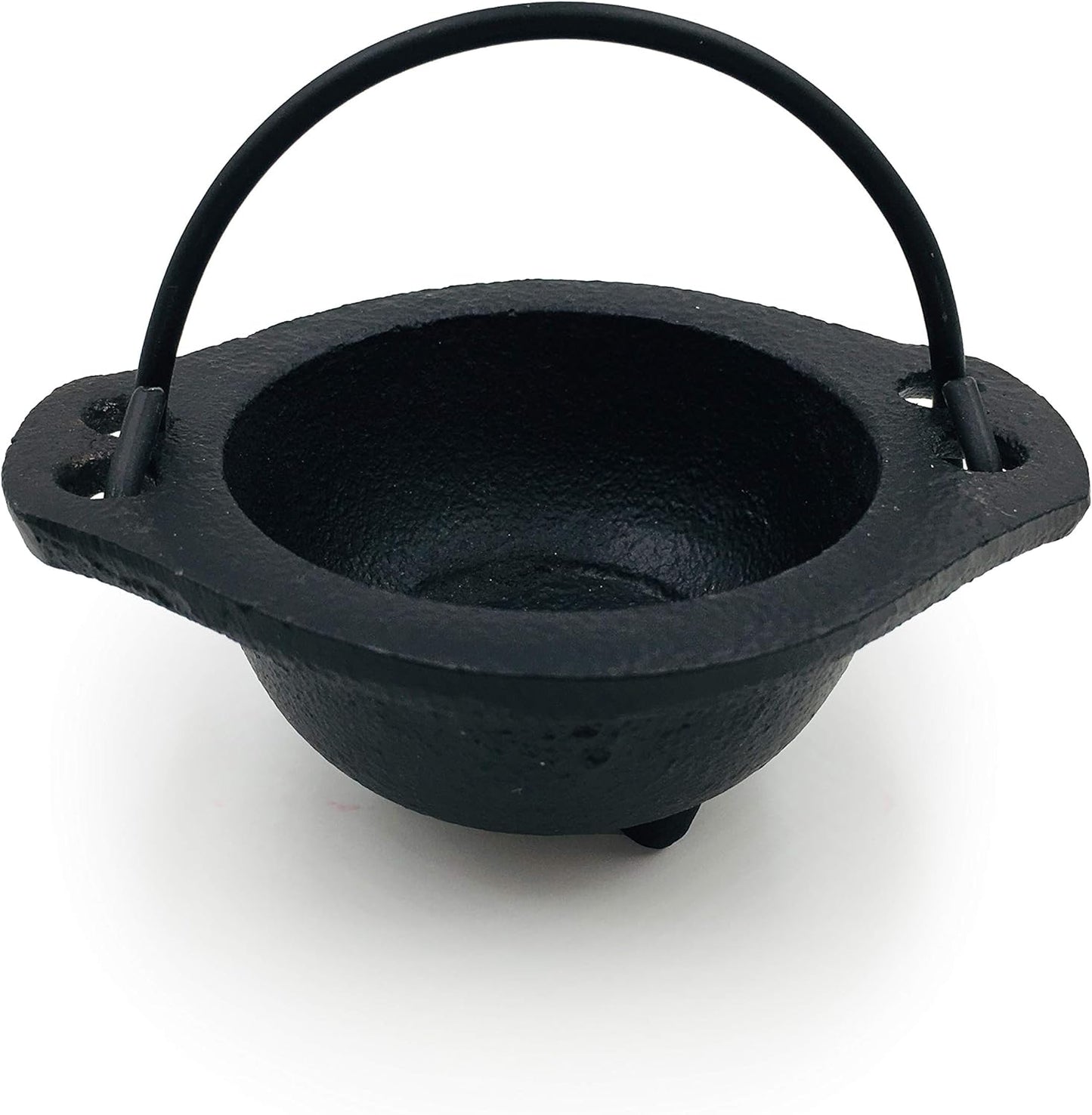 Cast Iron Cauldron with Handles. Perfect for Incense, Rituals, Home Decor, and More - 2.5 Inches Wide