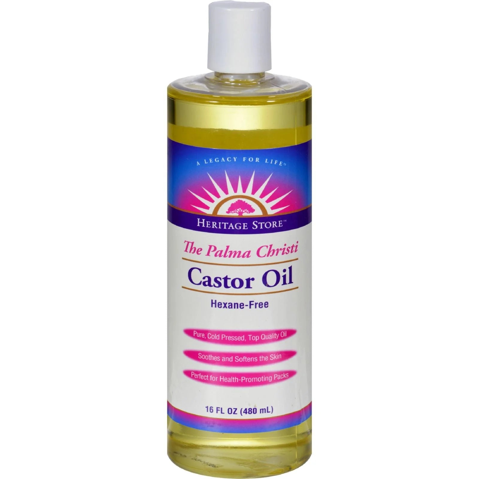 Heritage the Palma Christi Castor Oil, 16 Oz